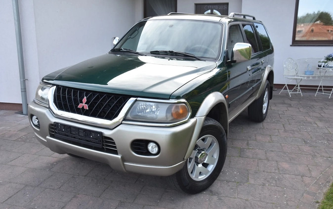 Mitsubishi Pajero cena 29900 przebieg: 163020, rok produkcji 2002 z Goniądz małe 781